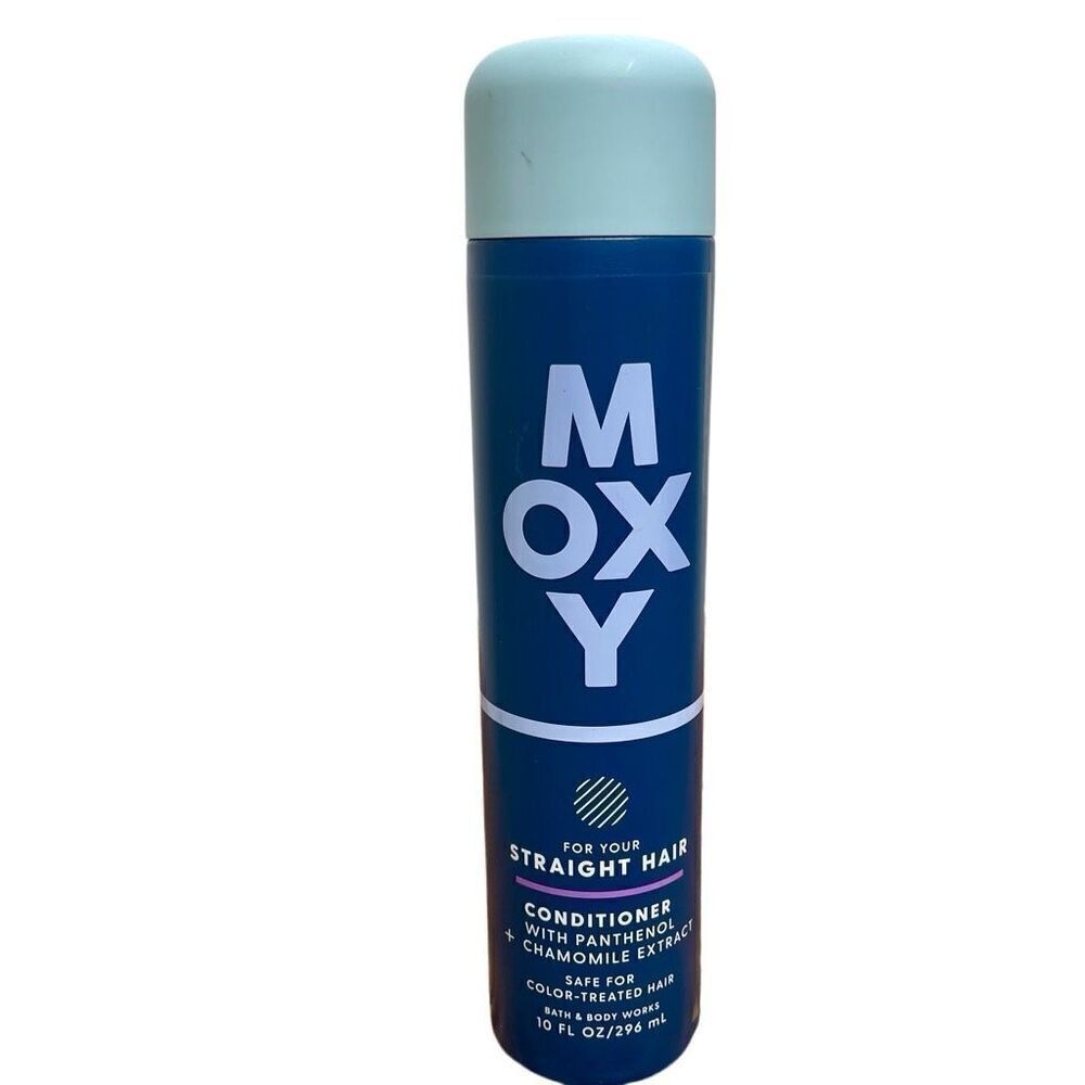 NEW BATH & BODY WORKS MOXY HAIR Conditioner STRAIGHT HAIR PANTHENOL CHAMOMILE 10